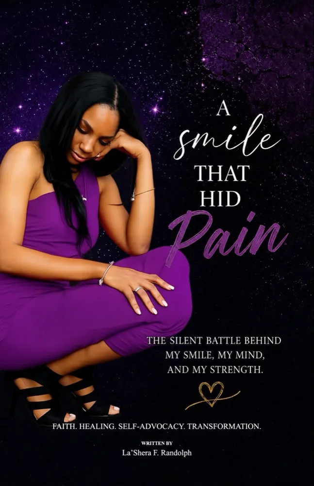 Front cover of A Smile That Hid Pain by La’Shera F. Randolph